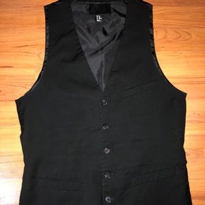A suit vest from H&M.